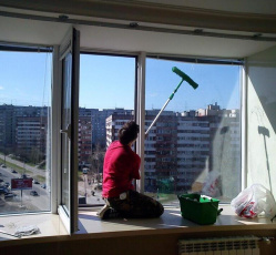 Мытье окон в однокомнатной квартире Уренгой
